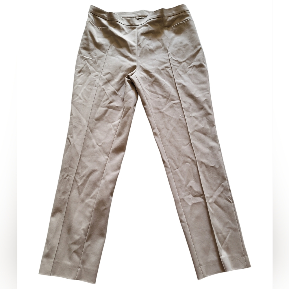 Pre-owned Akris Punto Beige Pants Womens 8 Dress Trousers Designer